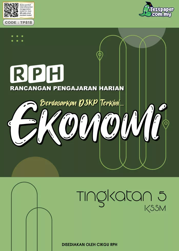 RPH Ekonomi Tingkatan 5 KSSM