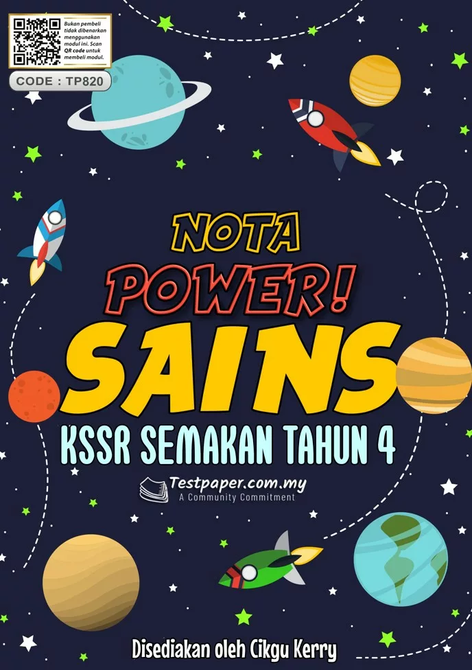 Nota Sains Tahun 4 KSSR