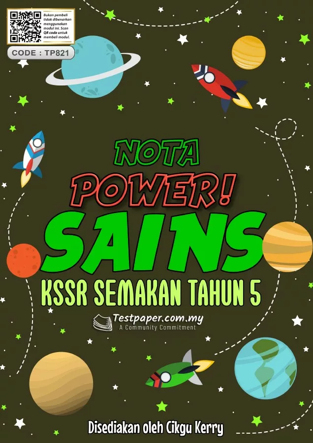 Nota Sains Tahun 5 KSSR