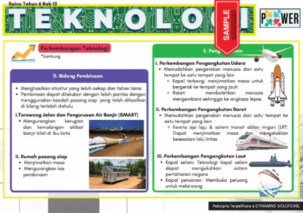 Nota Sains Tahun 6 KSSR