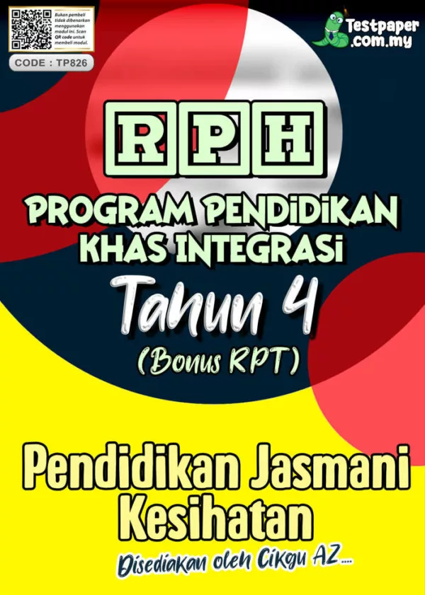 RPH dan RPT PPKI Pendidikan Jasmani Kesihatan Tahun 4 TS25