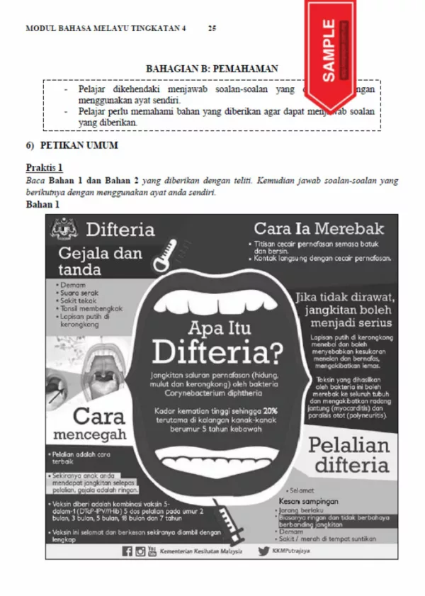 Nota dan Soalan Latihan BM Tingkatan 4 KSSM Kertas 2