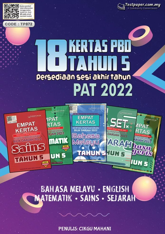 Soalan Ujian PBD Akhir Tahun 5 2022