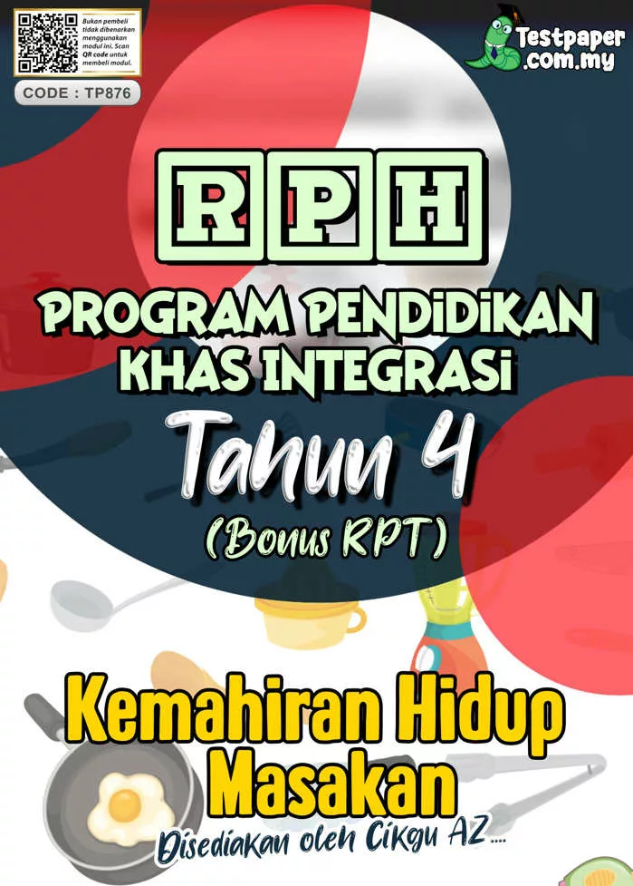 RPH dan RPT PPKI Kemahiran Hidup Masakan Tahun 4 TS25