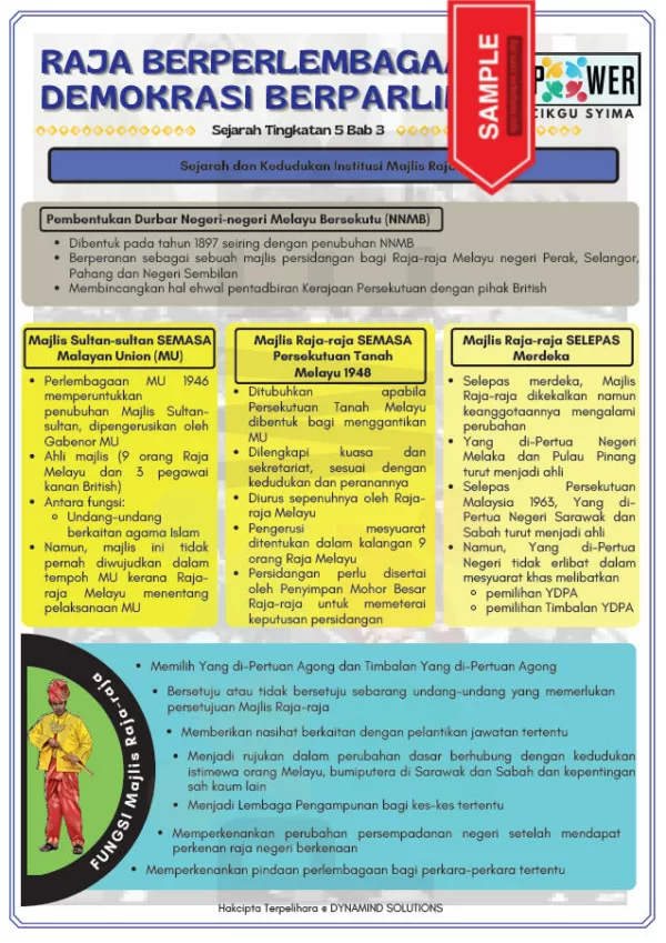 Nota Sejarah KSSM Tingkatan 5 PDF