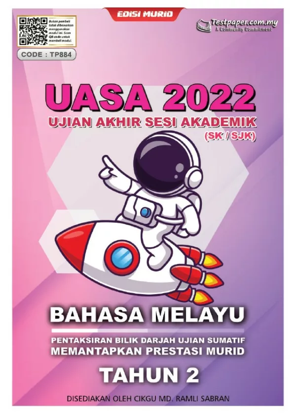 Soalan Ujian Akhir Tahun BM Tahun 2 2022 UASA