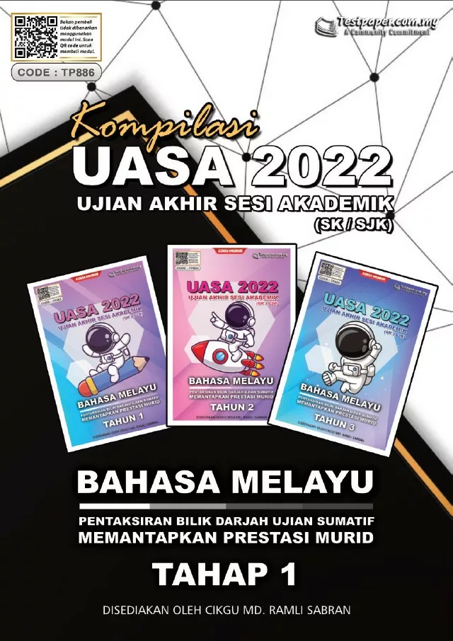 Soalan Ujian Akhir Tahun BM Tahap 1 2022 UASA