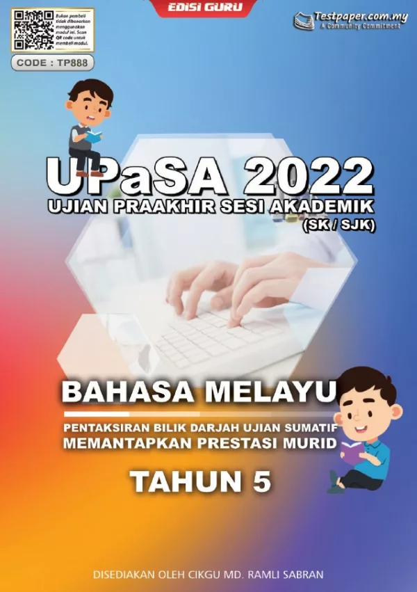 Soalan Ujian Akhir Tahun BM Tahun 4 2022 UPASA