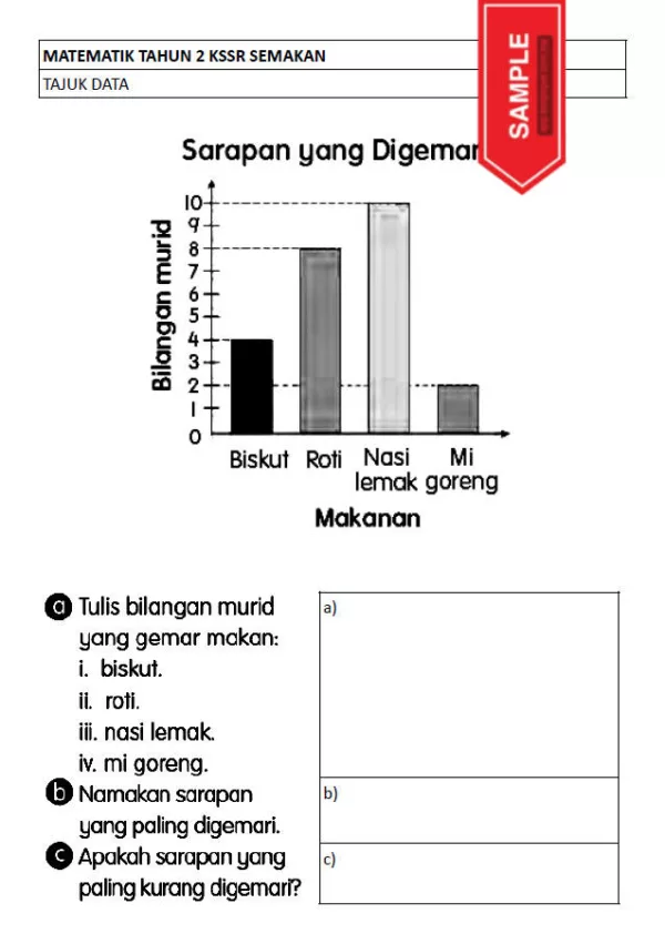 Soalan Latihan Matematik Buku Teks Tahun 2 KSSR