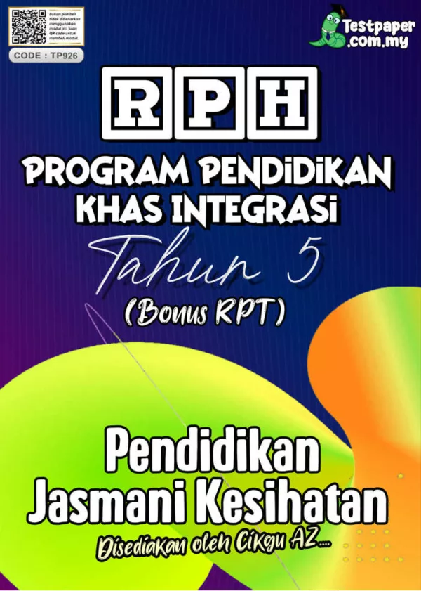 RPH dan RPT PPKI Pendidikan Jasmani Kesihatan Tahun 5 TS25