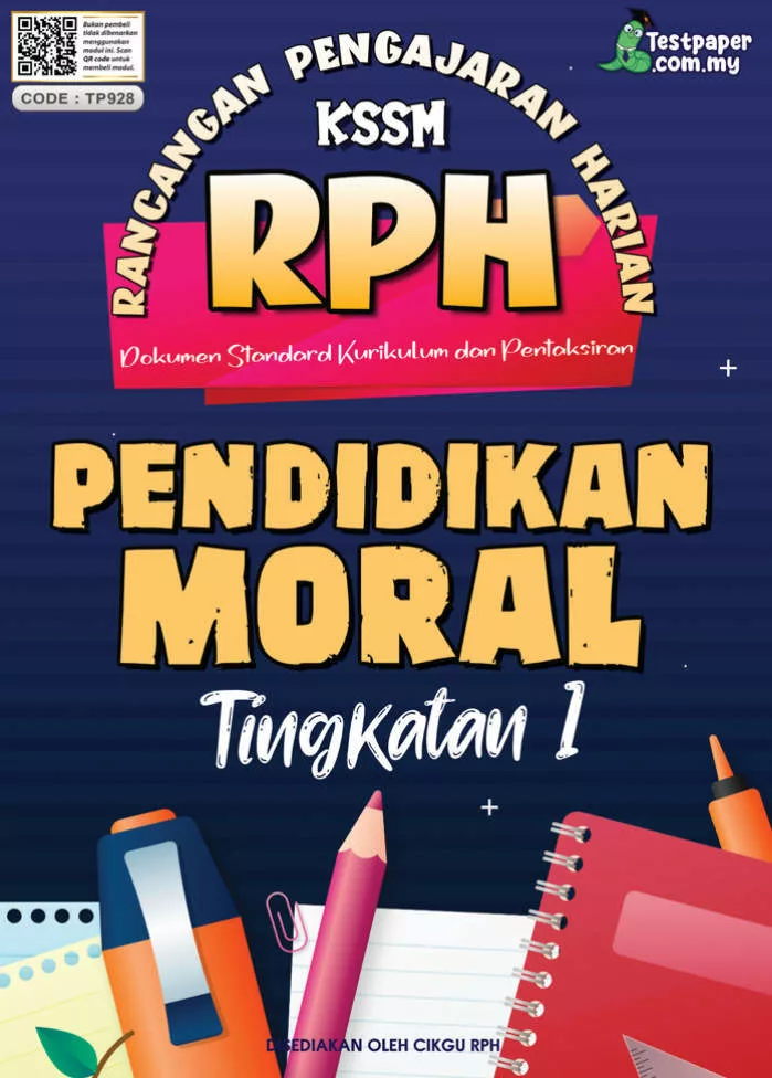 RPH Pendidikan Moral Tingkatan 1 KSSM