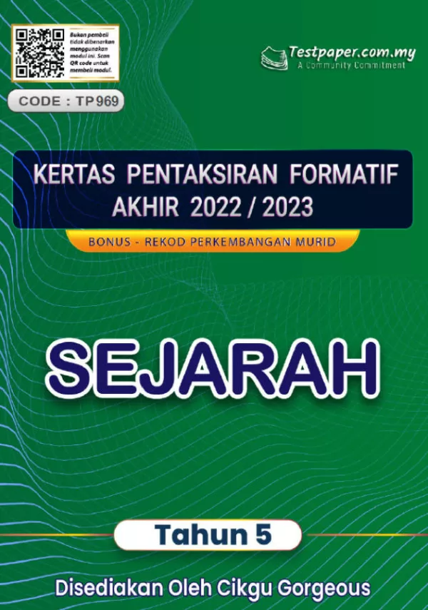 Soalan UASA Sejarah Tahun 5 2022-2023