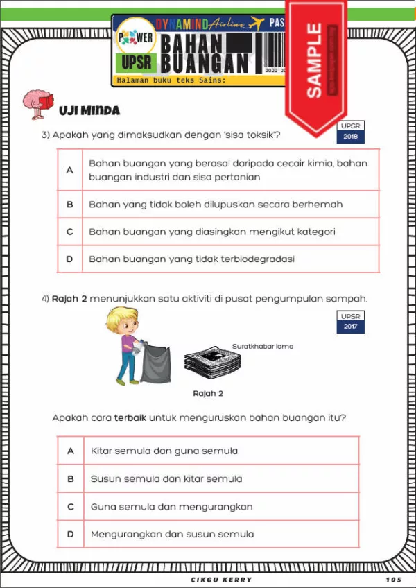 Nota dan Latihan Sains Tahun 6 KSSR