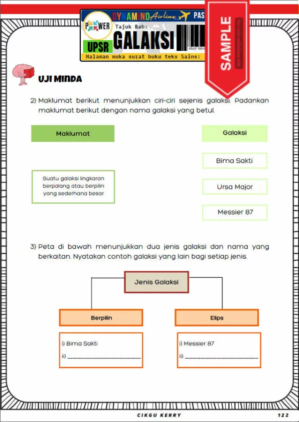 Nota dan Latihan Sains Tahun 6 KSSR