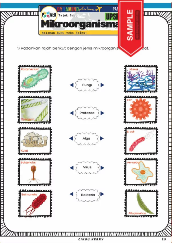 Nota dan Latihan Sains Tahun 6 KSSR