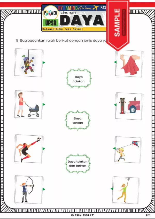 Nota dan Latihan Sains Tahun 6 KSSR