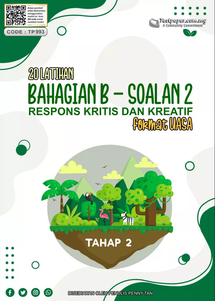 Soalan Latihan Karangan Respon Kritis BM UASA Tahap 2