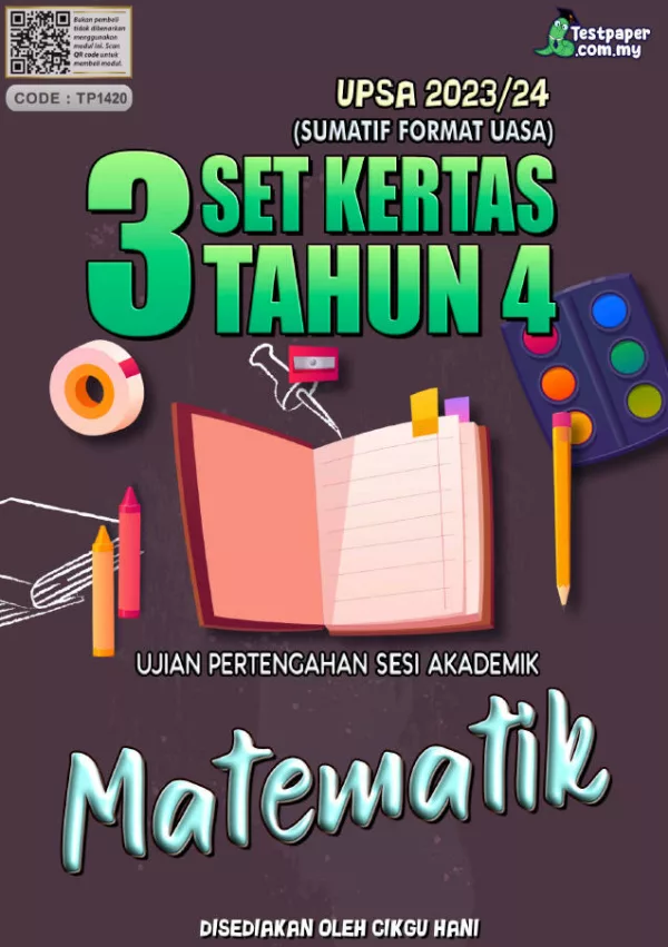 Soalan Ujian Pertengahan Tahun Matematik Tahun 4 2023-2024