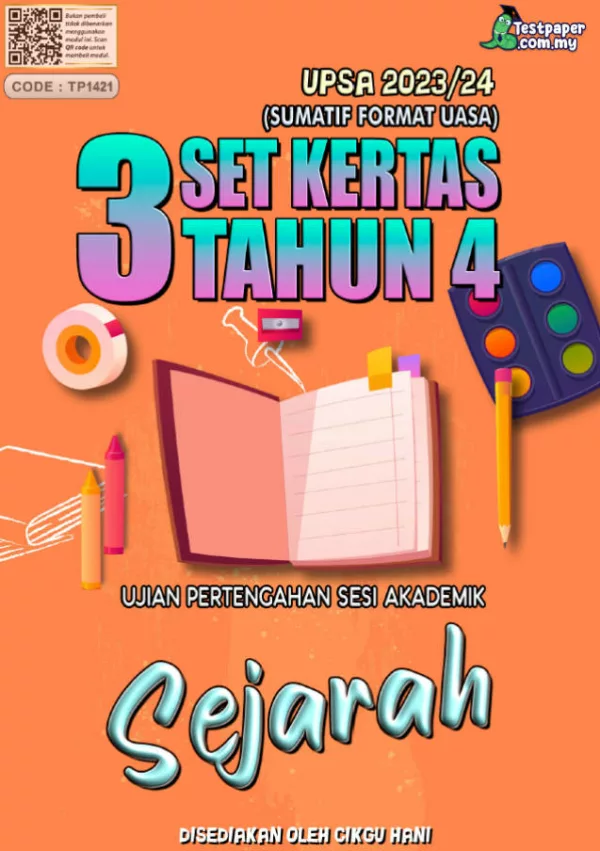 Soalan Ujian Pertengahan Tahun Sejarah Tahun 4 2023