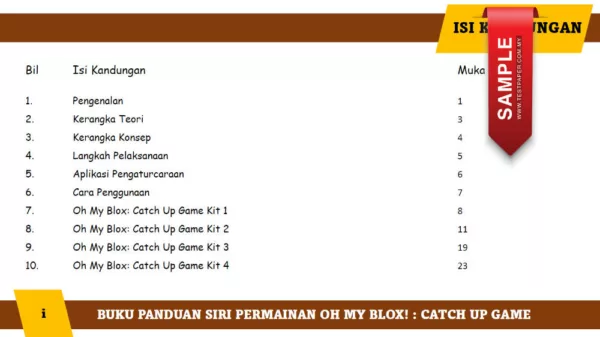 Lembaran Kerja RBT Tahun 4