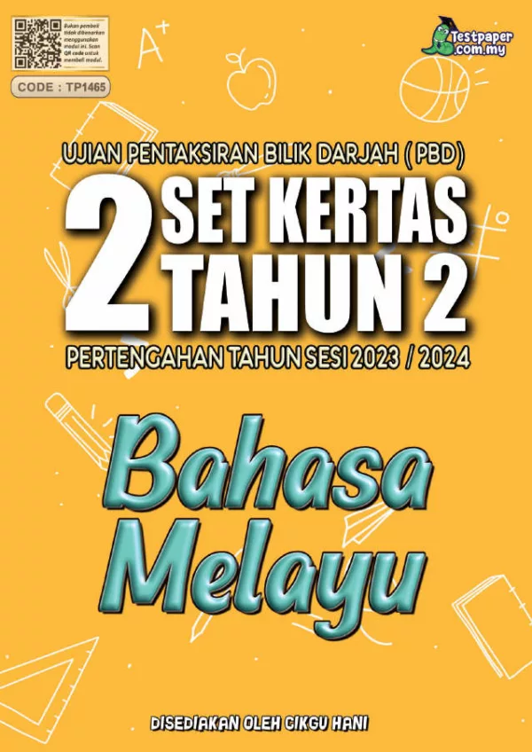 Soalan Ujian PBD Bahasa Melayu Tahun 2 2023