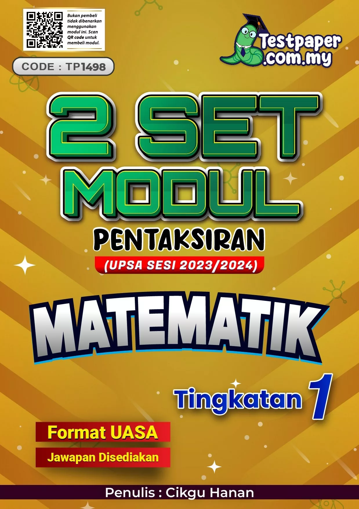 Soalan Ujian UPSA Matematik Tingkatan 1 2023