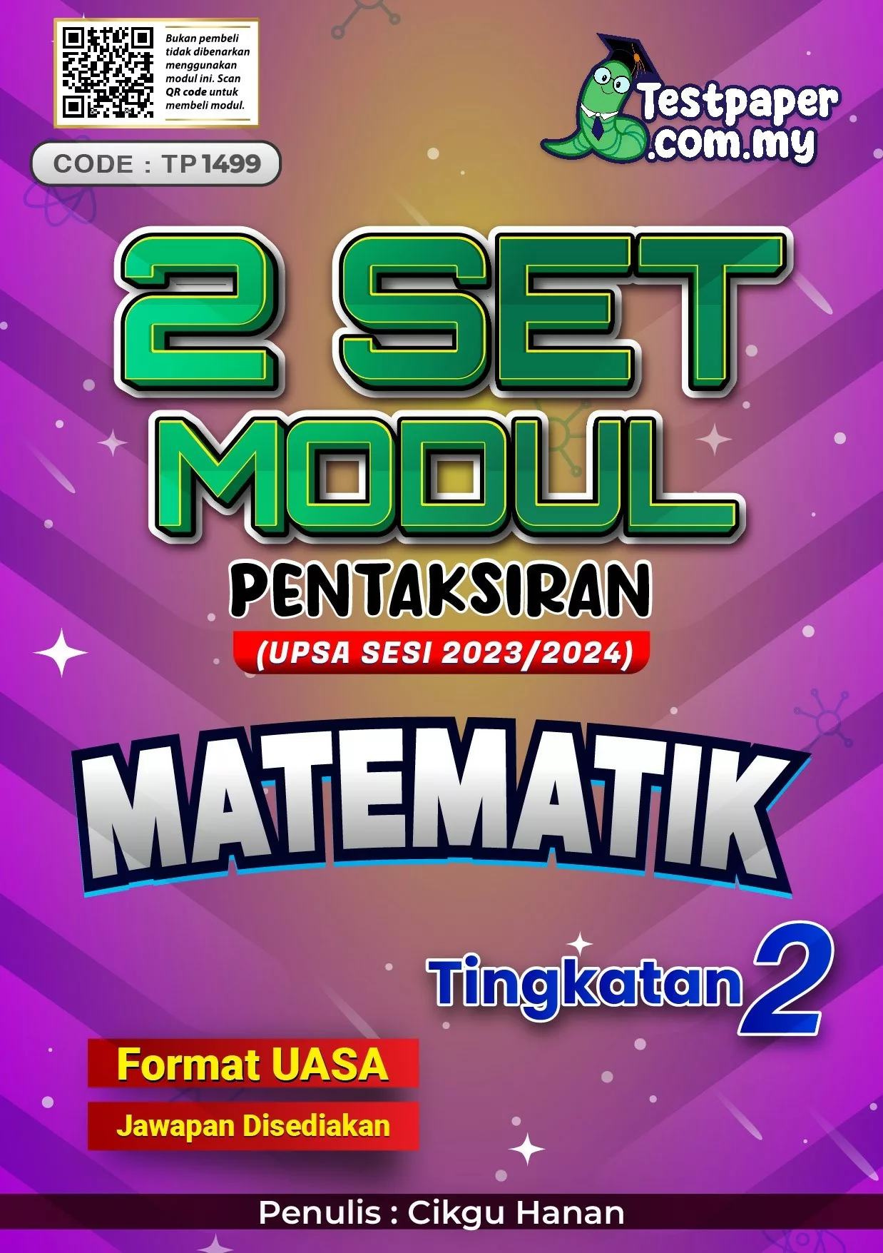 Soalan Ujian UPSA Matematik Tingkatan 2 2023