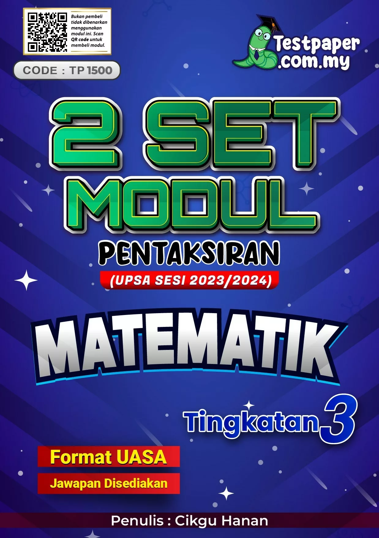 Soalan Ujian UPSA Matematik Tingkatan 3 2023