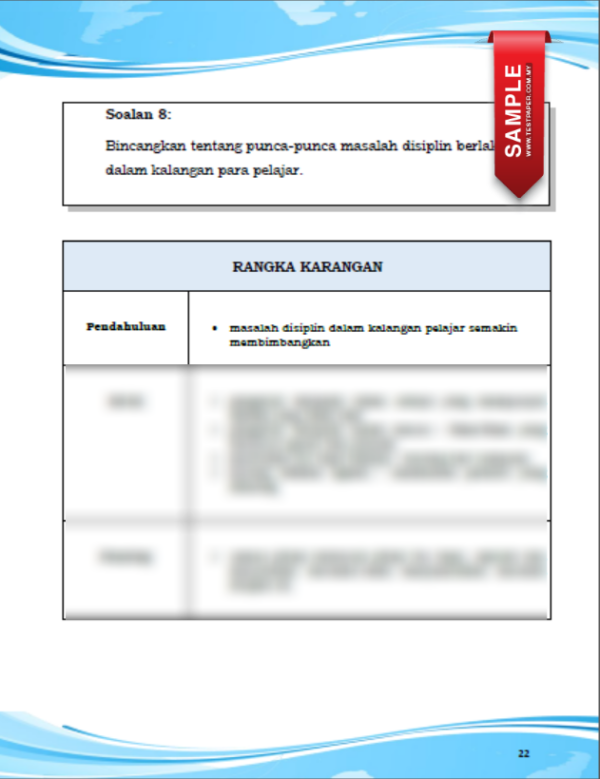 Nota dan Soalan Ujian Artikulasi Penulisan PKSK