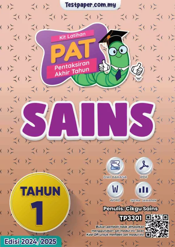 Soalan Akhir Tahun PAT Sains Tahun 1 2024