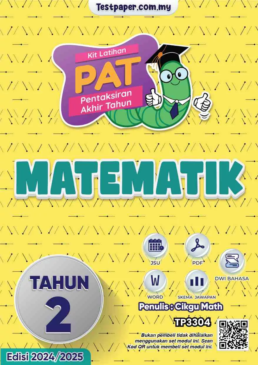 Soalan Akhir Tahun PAT Matematik Tahun 2 2024