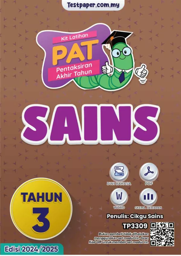 Soalan Akhir Tahun PAT Sains Tahun 3 2024