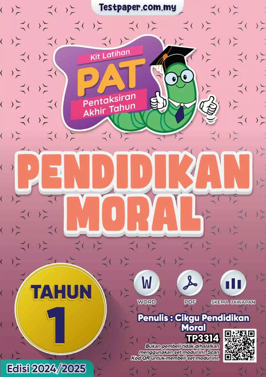 Soalan Akhir Tahun PAT Pendidikan Moral Tahun 1 2024