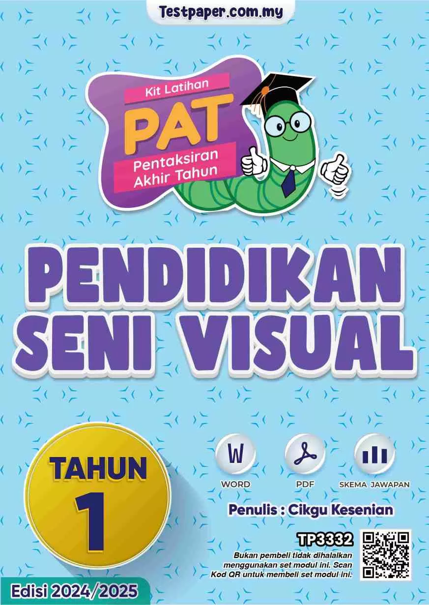 Download Soalan Akhir Tahun PAT Pendidikan Seni Visual Tahun 1 2024 yang Quality