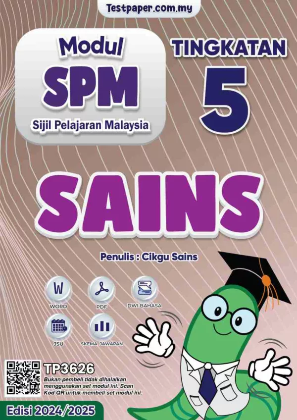 Soalan Latihan Sains SPM Kertas 1 dan 2 2024