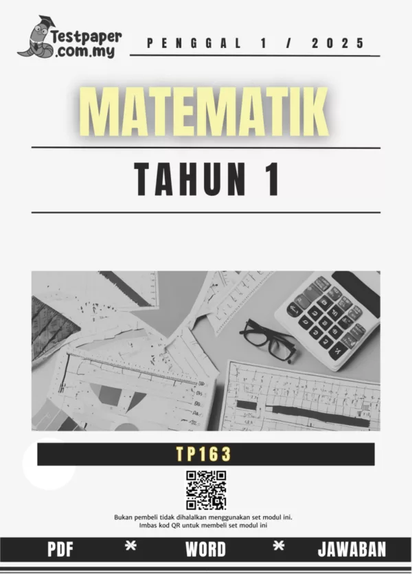 Peperiksaan Matematik Tahun 1 Sumatif 1