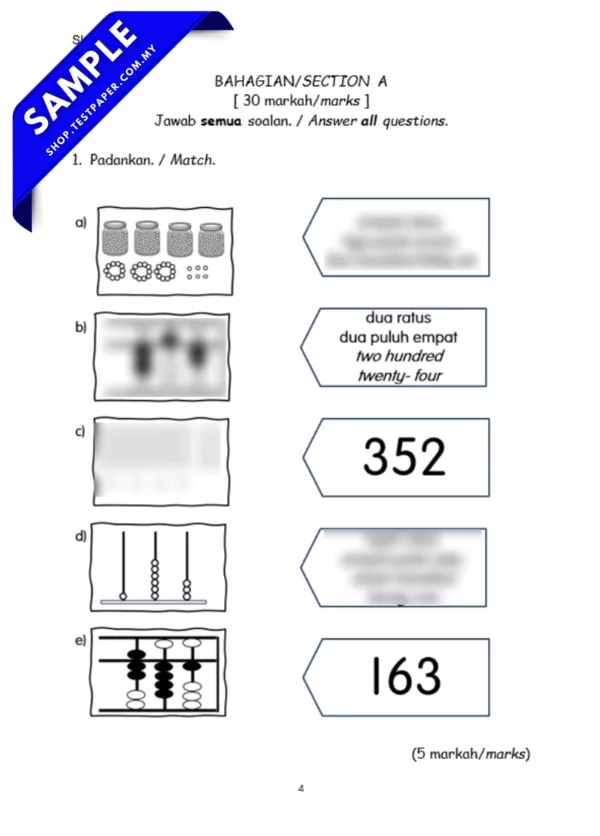 Modul Latihan Matematik Tahun 2 Sumatif 1 2025 Ikut Format KSSR