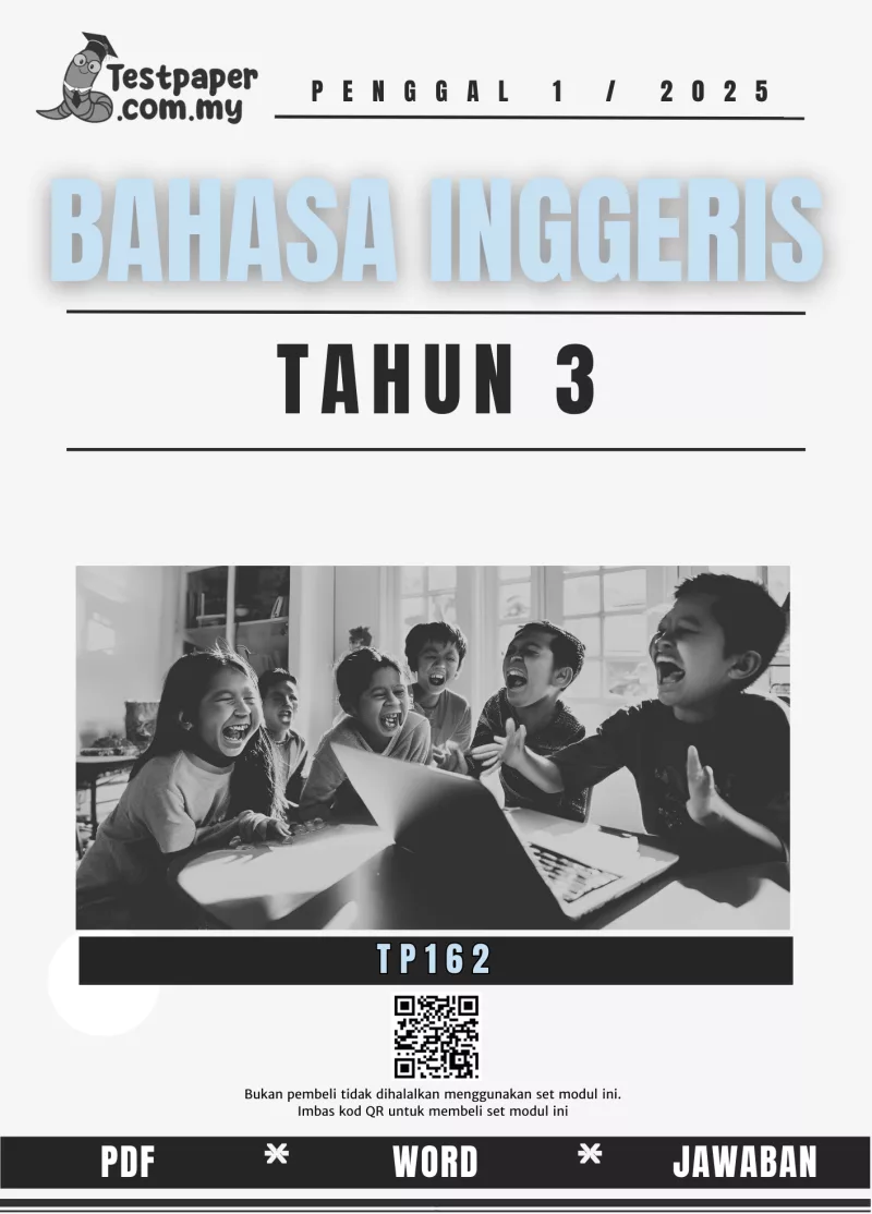 Ujian Bahasa Inggeris Tahun 3 Sumatif 1