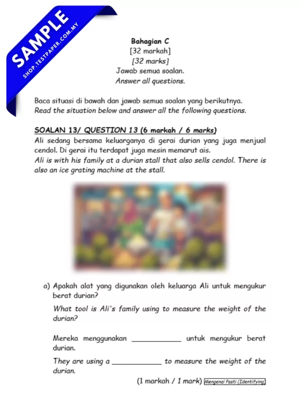 Sumatif 1 Sains Tahun 3 2025