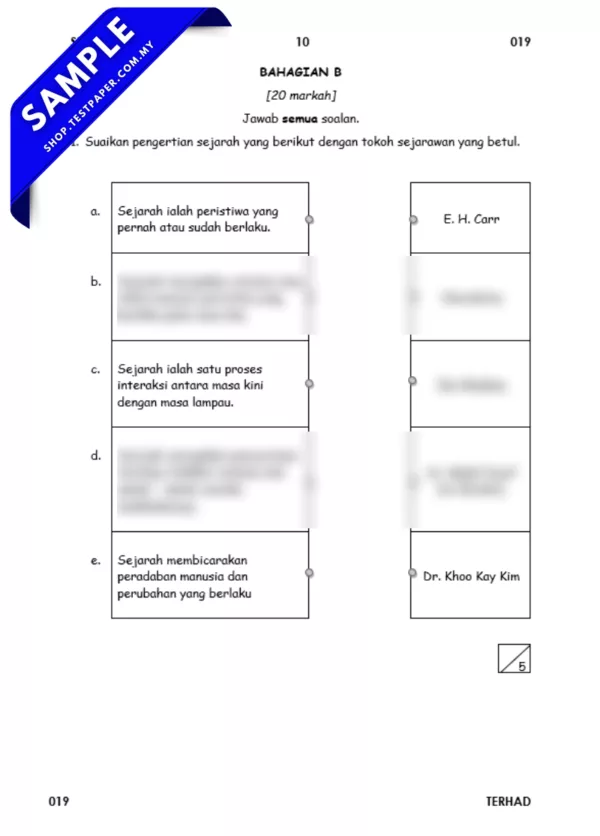 Modul Soalan Sumatif Tahun 4 Penggal 1 2025 Bagi Beberapa Subjek
