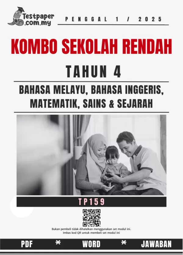 Modul Soalan Sumatif Tahun 4 Penggal 1 2025 Bagi Beberapa Subjek