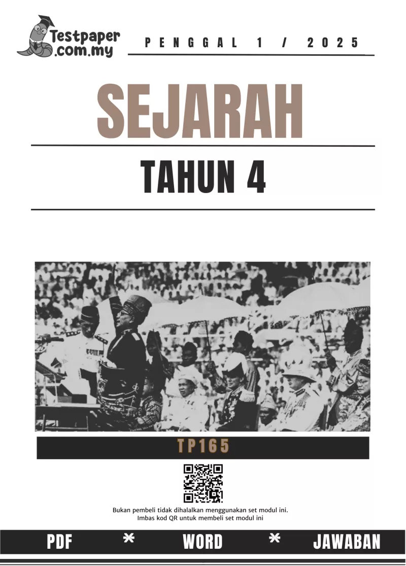 Exam Sejarah Tahun 4 Sumatif 1