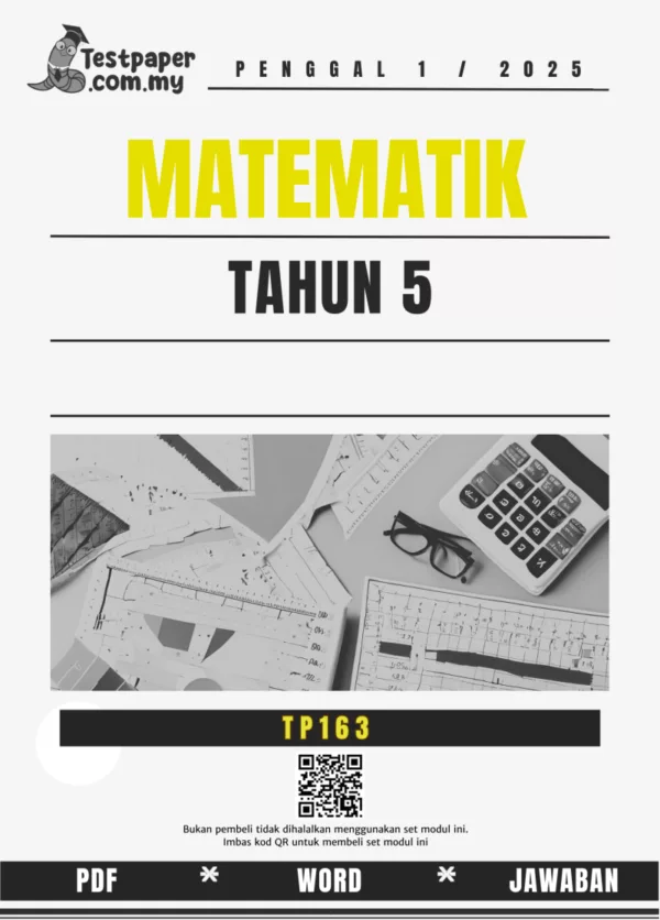 Bahan Exam Matematik Tahun 5 Sumatif Penggal Pertama 2025 Versi Baharu