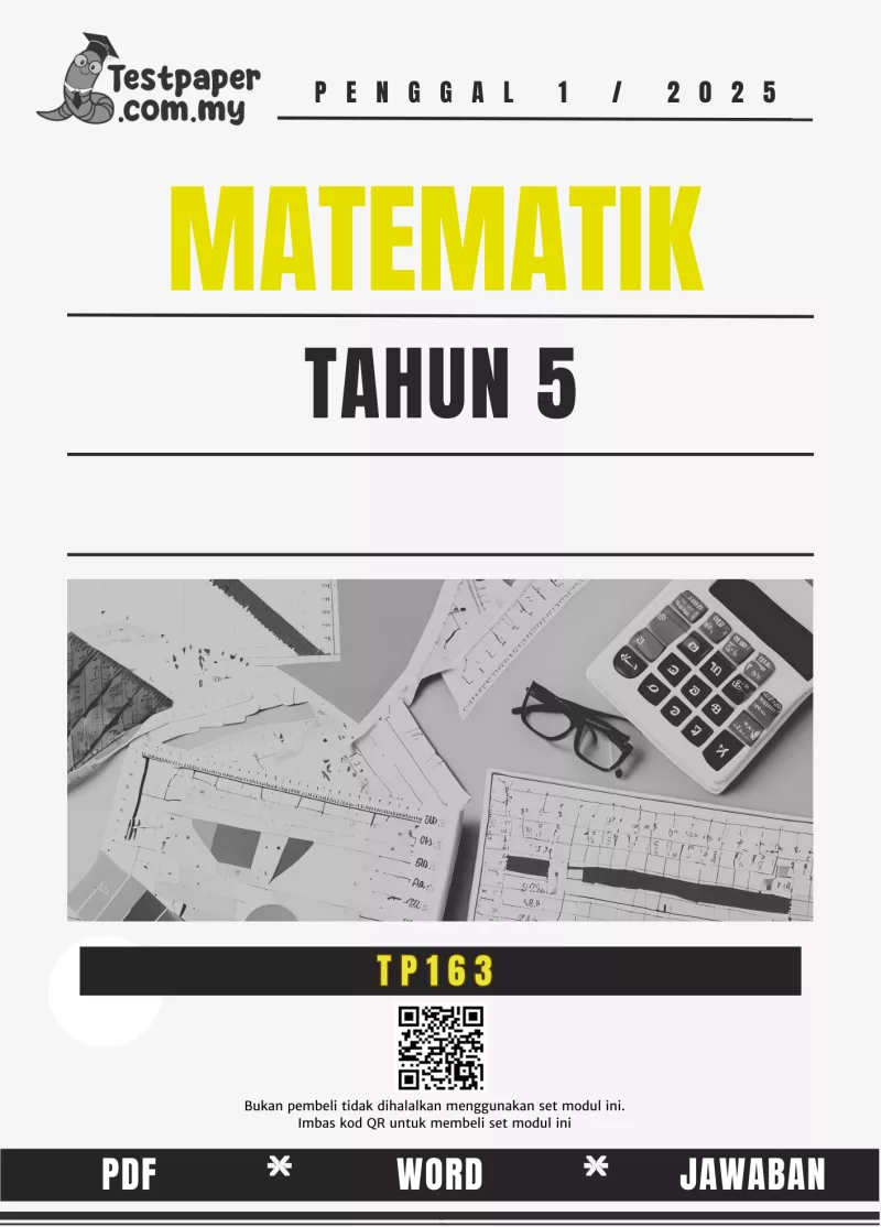 Bahan Exam Matematik Tahun 5 Sumatif Penggal Pertama 2025 Versi Baharu