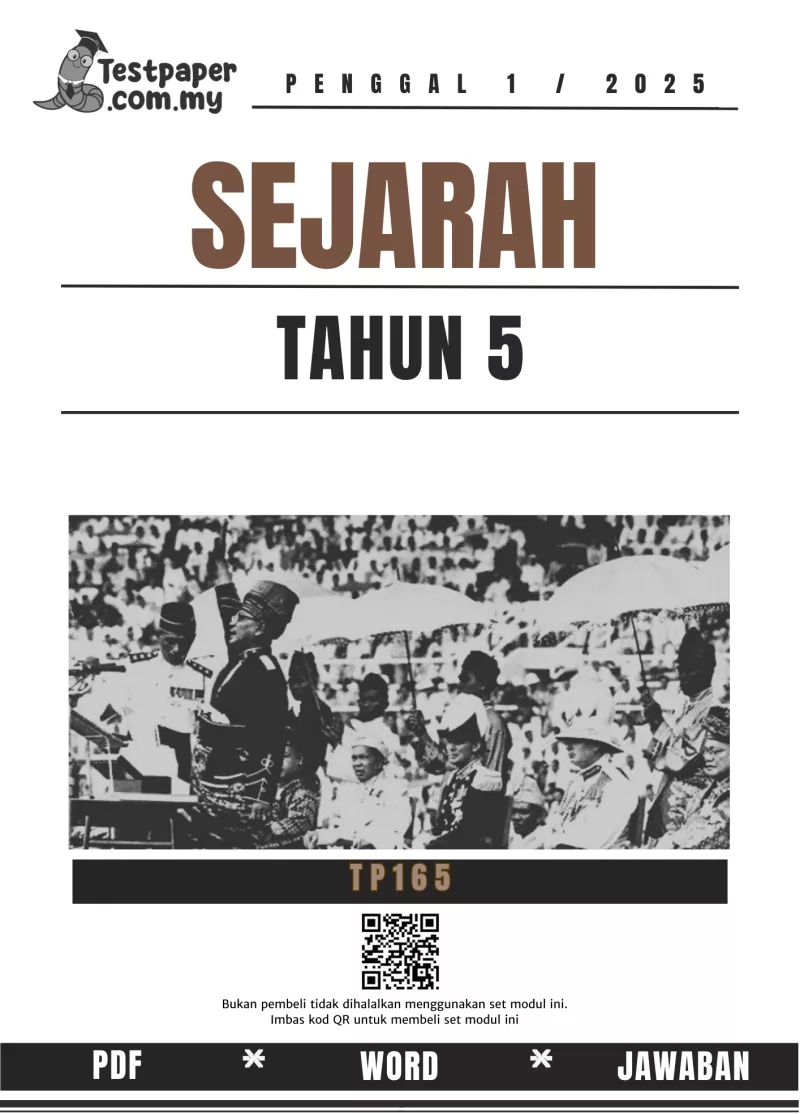 Soalan Sejarah Tahun 5 Sumatif 1