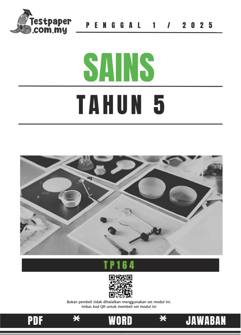 Soalan Sains Tahun 5 Ujian Sumatif