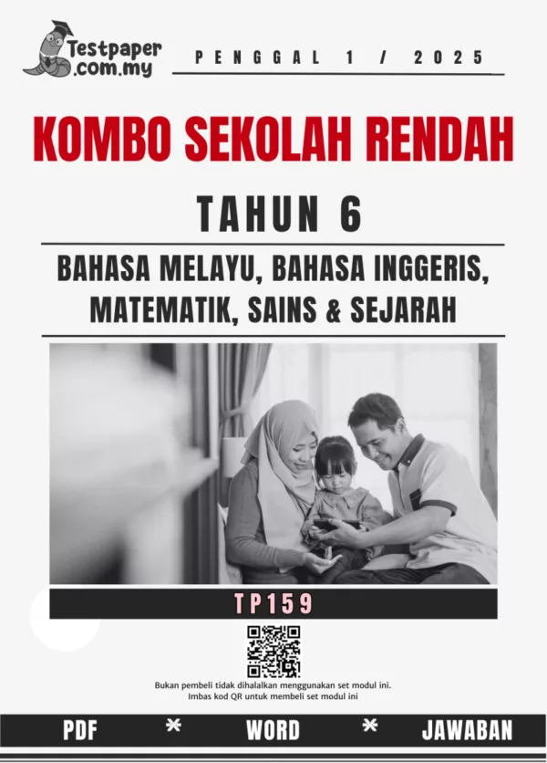 Rujukan Ujian Sumatif Tahun 6 Penggal 1 2025 Disediakan Mengikut Subjek