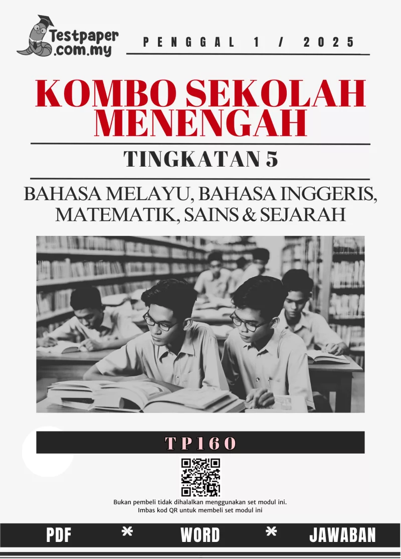 Banyak Soalan Sumatif Tingkatan 5 Penggal 1 2025 Mengikut Pelbagai Subjek
