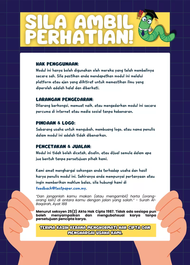 Latihan BM Tahun 4 SJKC Topikal