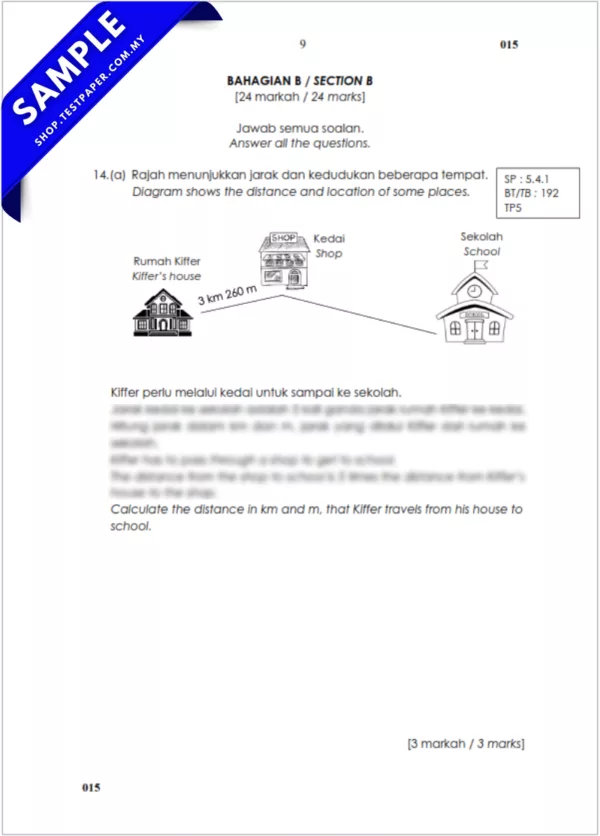 Sumber Ujian Matematik UPSA Tahun 4 2025/2026 Dengan JSU